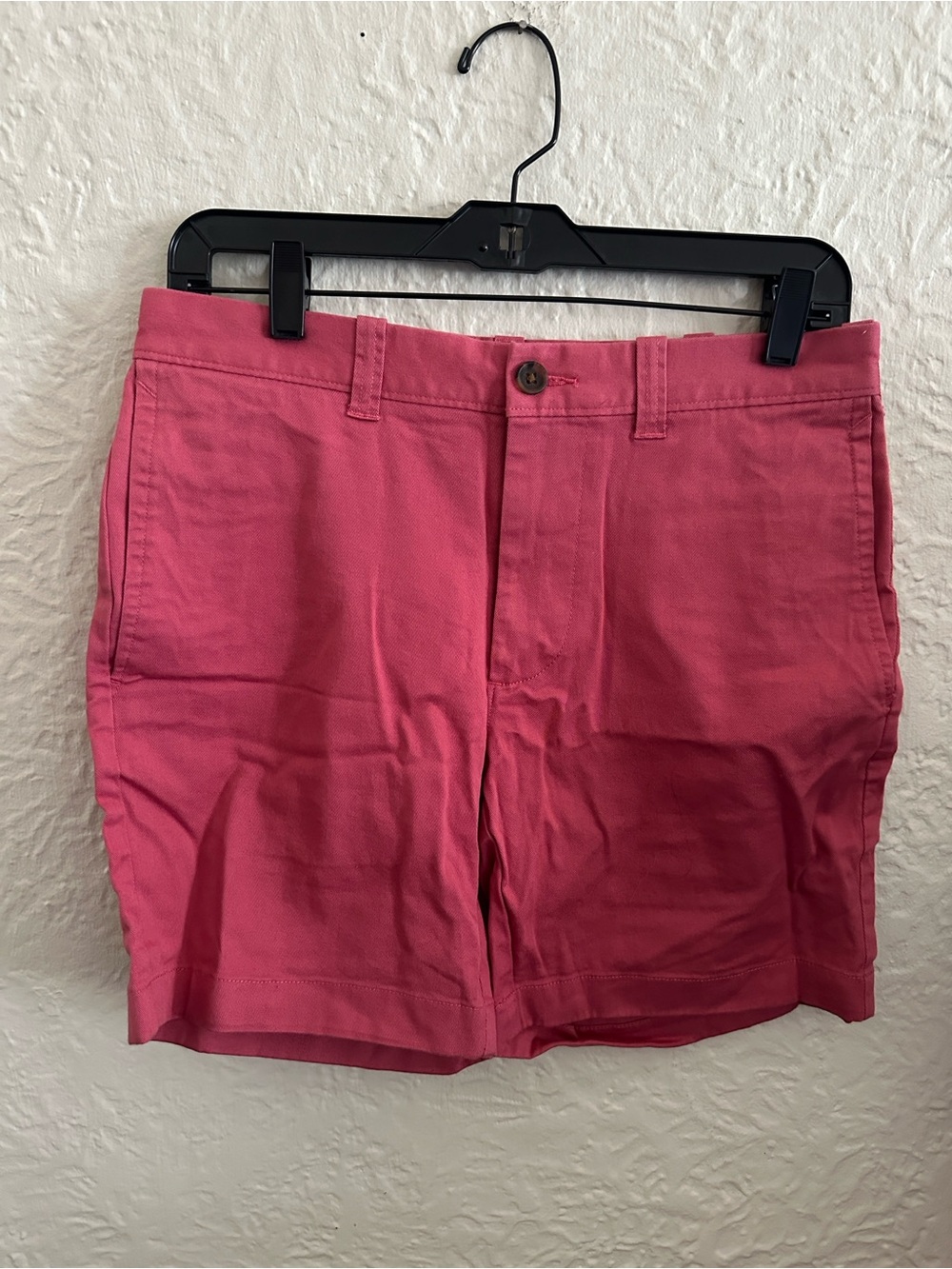 J. Crew Men’s Soft Red 7” Inseam Chino Shorts NWT 29